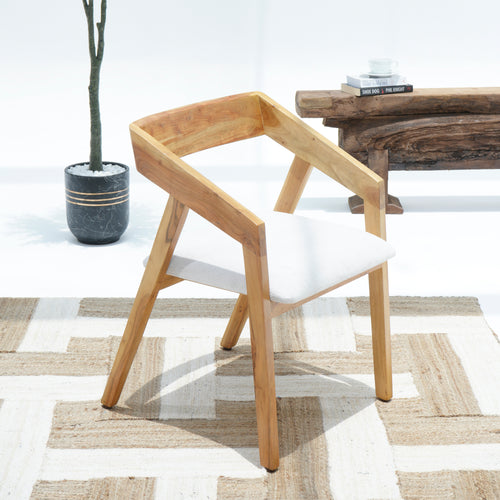 THE ARTISAN ACACIA WOOD CHAIR