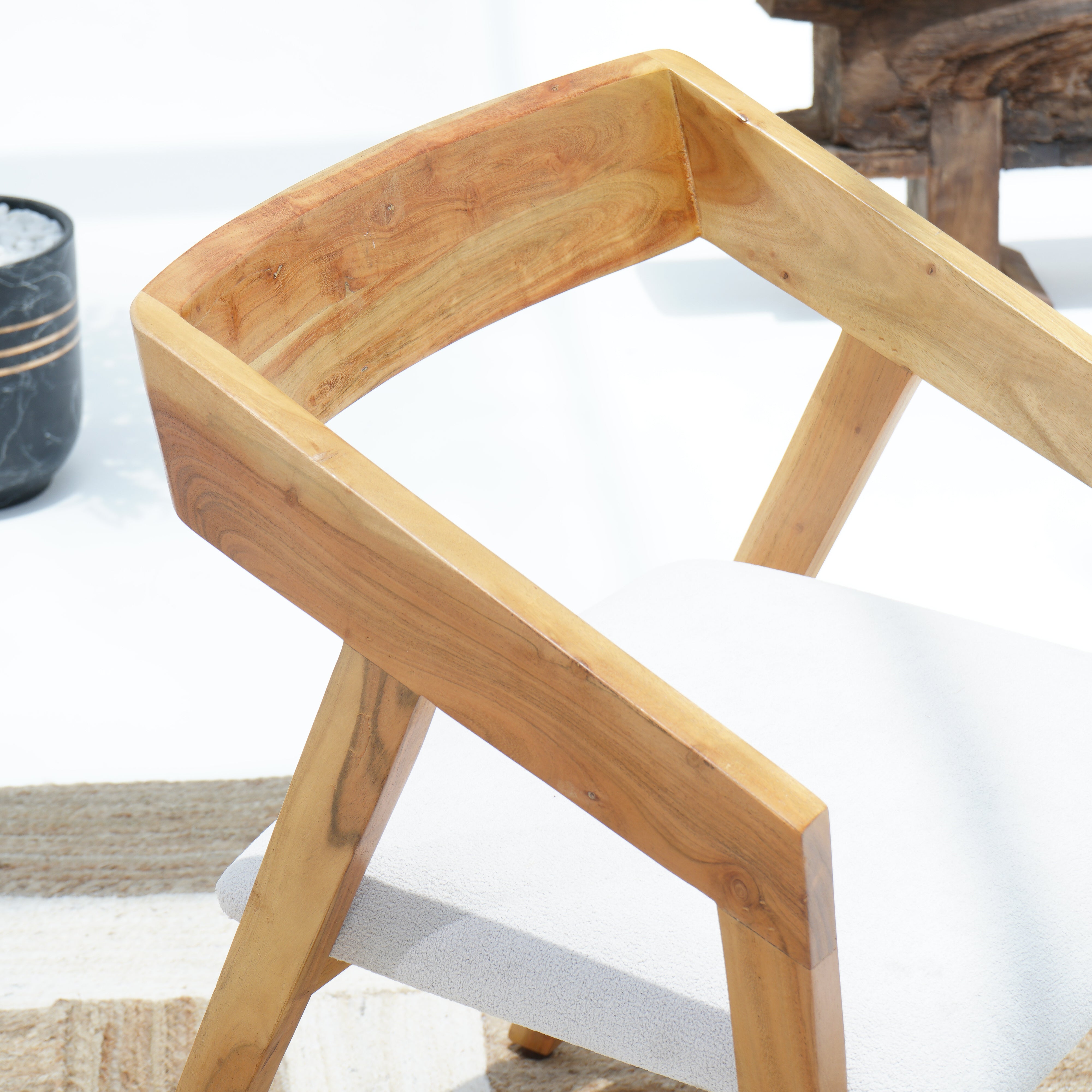 The Artisan Acacia Wood Chair