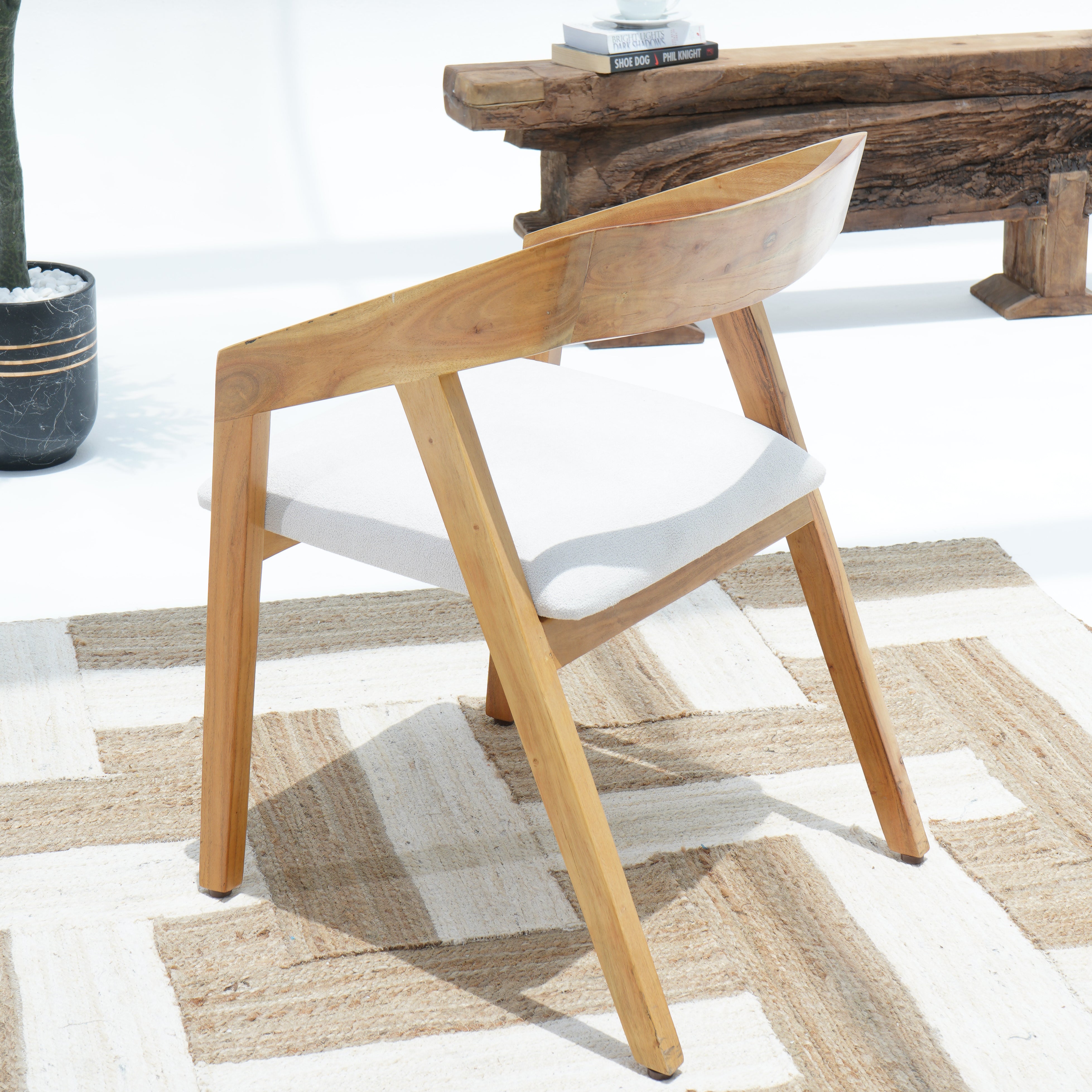 The Artisan Acacia Wood Chair
