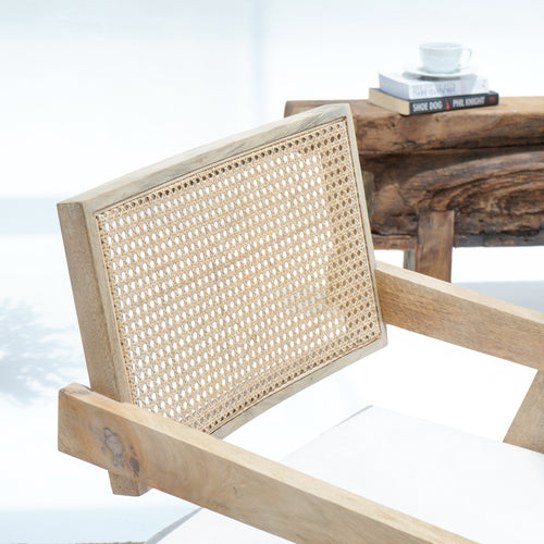 CANOVIA CANE CHAIR WITH ARMS