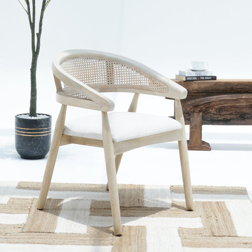 THE RATTAN ELEGANCE CANE CHAIR