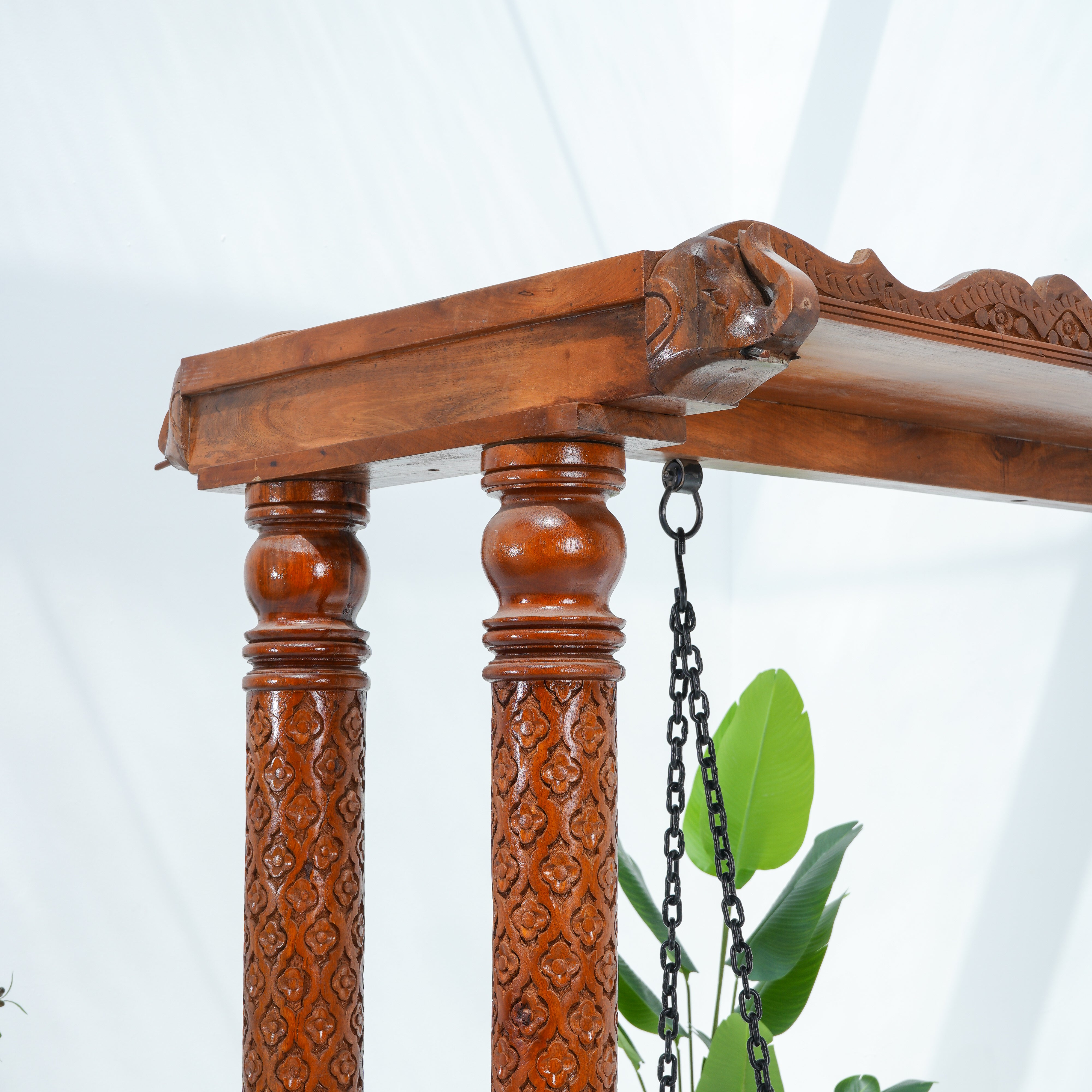 Wooden Natural Swing