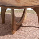 ACACIA ROUND COFFEE TABLE - Art and craft furniture
