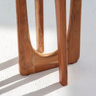 ACACIA ROUND SIDE TABLE - Art and craft furniture