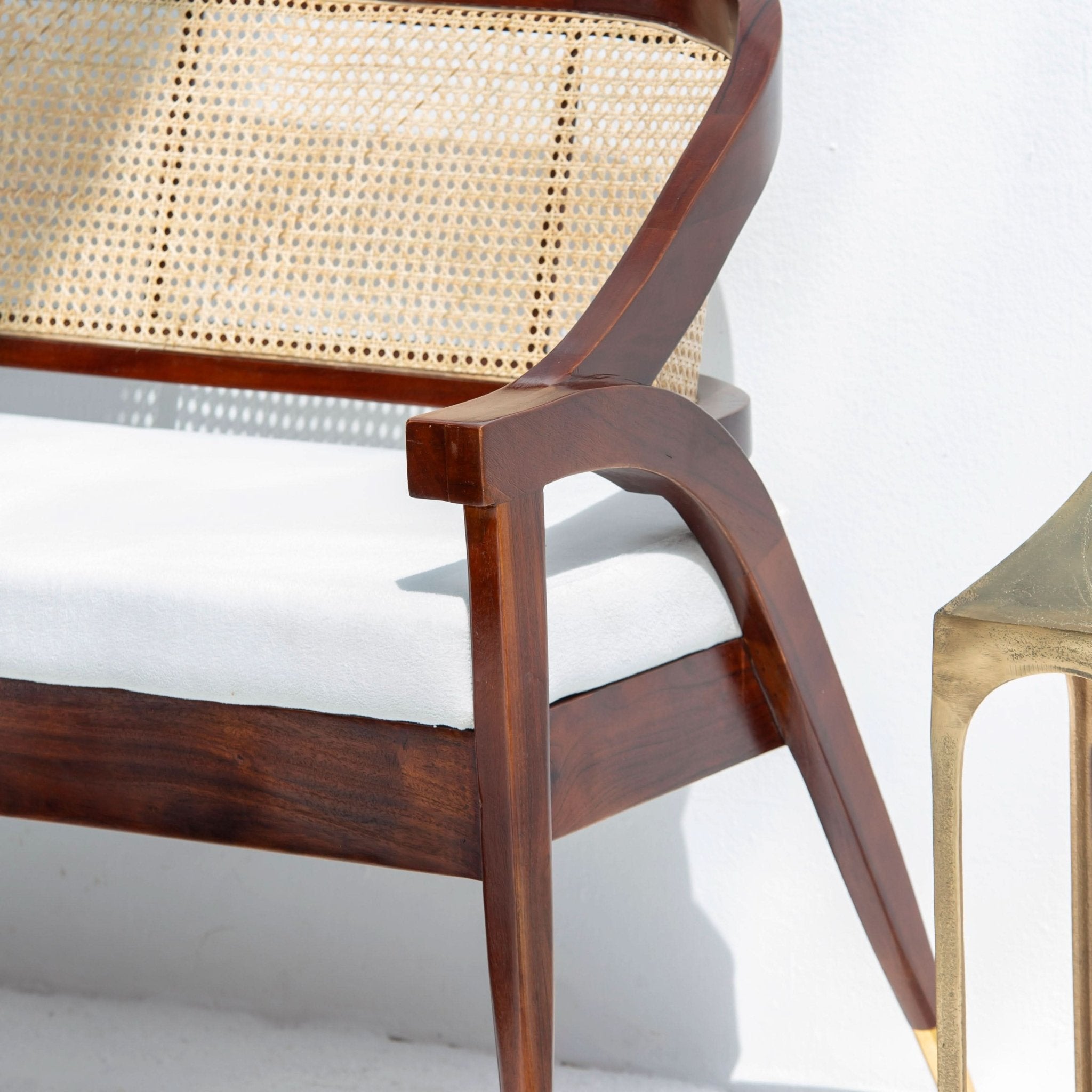 ACACIA WOOD CANE FTD SOFA - Art and craft furniture