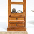 ACCRA ARTISAN GLASS DOOR CABINET - Art and craft furniture