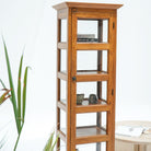 ACCRA ARTISAN GLASS DOOR CABINET - Art and craft furniture