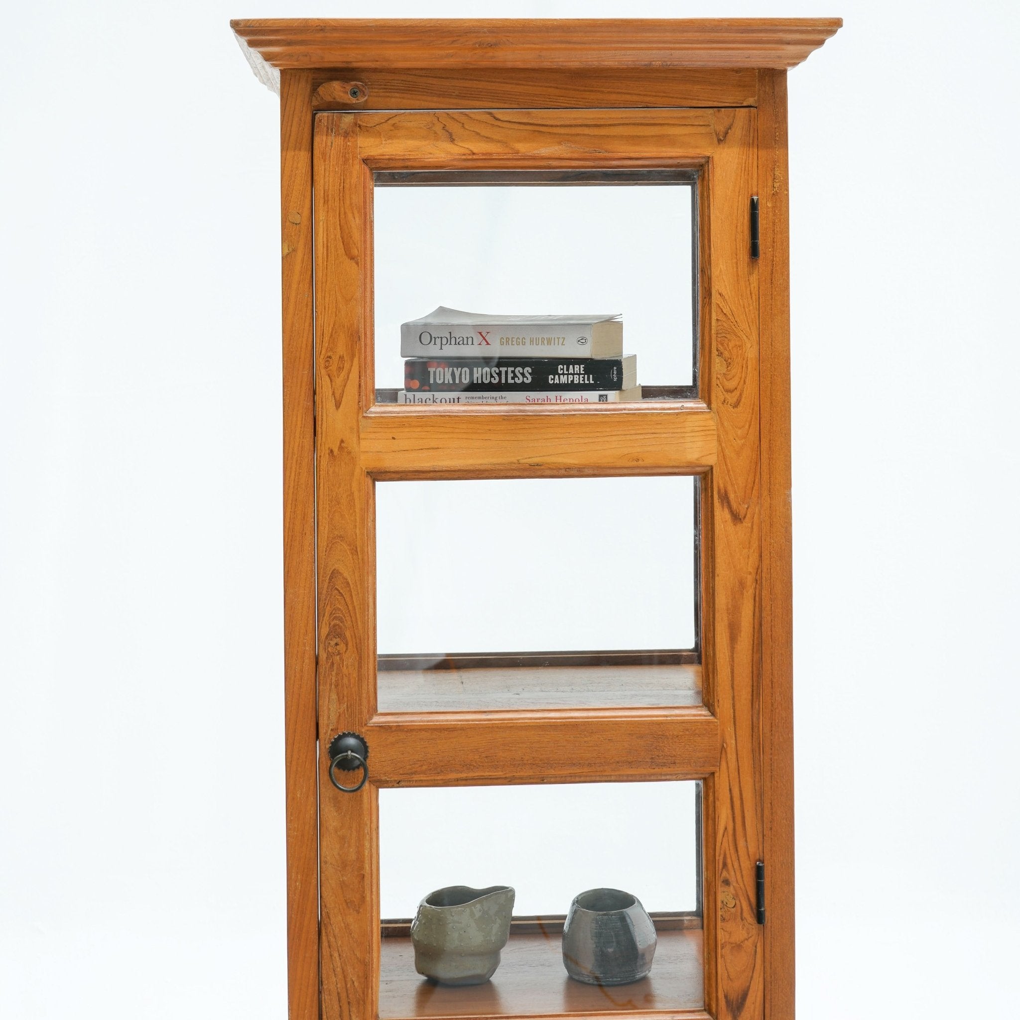 ACCRA ARTISAN GLASS DOOR CABINET - Art and craft furniture