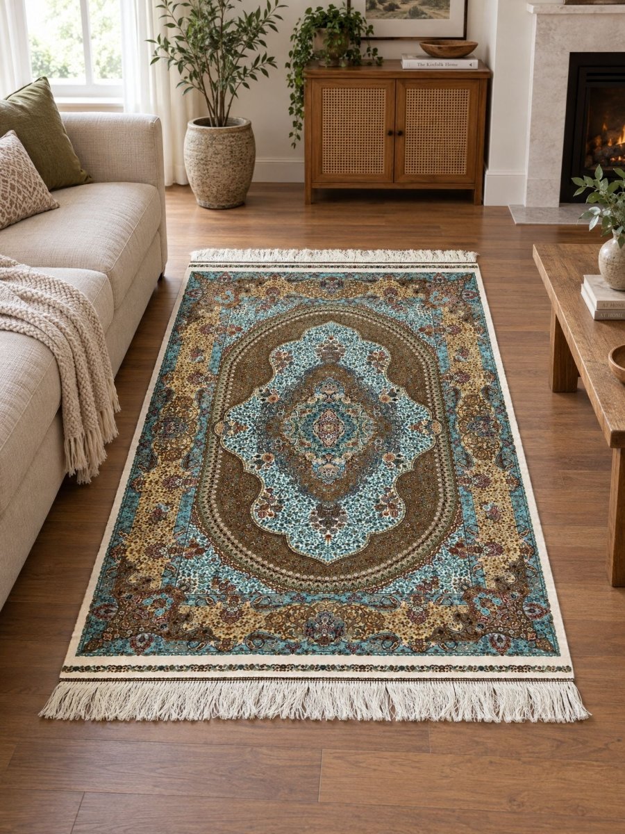 Aftab Yellow Carpet - Art and craft furniture