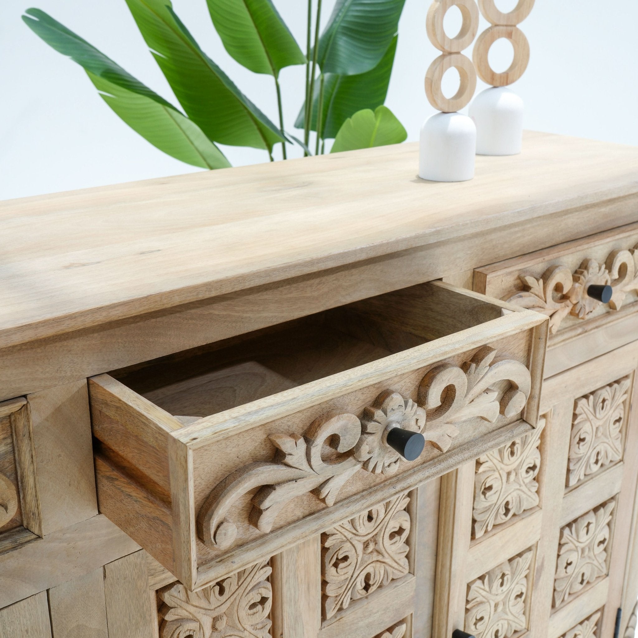ALICE FOUR DOOR FOUR DRAWER SIDEBOARD - Art and craft furniture