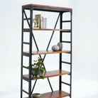 AMSTERDAM ACACIA WOOD BOOKSHELF - Art and craft furniture