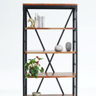 AMSTERDAM ACACIA WOOD BOOKSHELF - Art and craft furniture