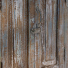 Antique Door Rustic Finish Cabinet - Art and craft furniture