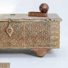 ANTIQUE TRUNK STORAGE BOX - Art and craft furniture