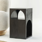 ARCH BLACK SIDE TABLE - Art and craft furniture