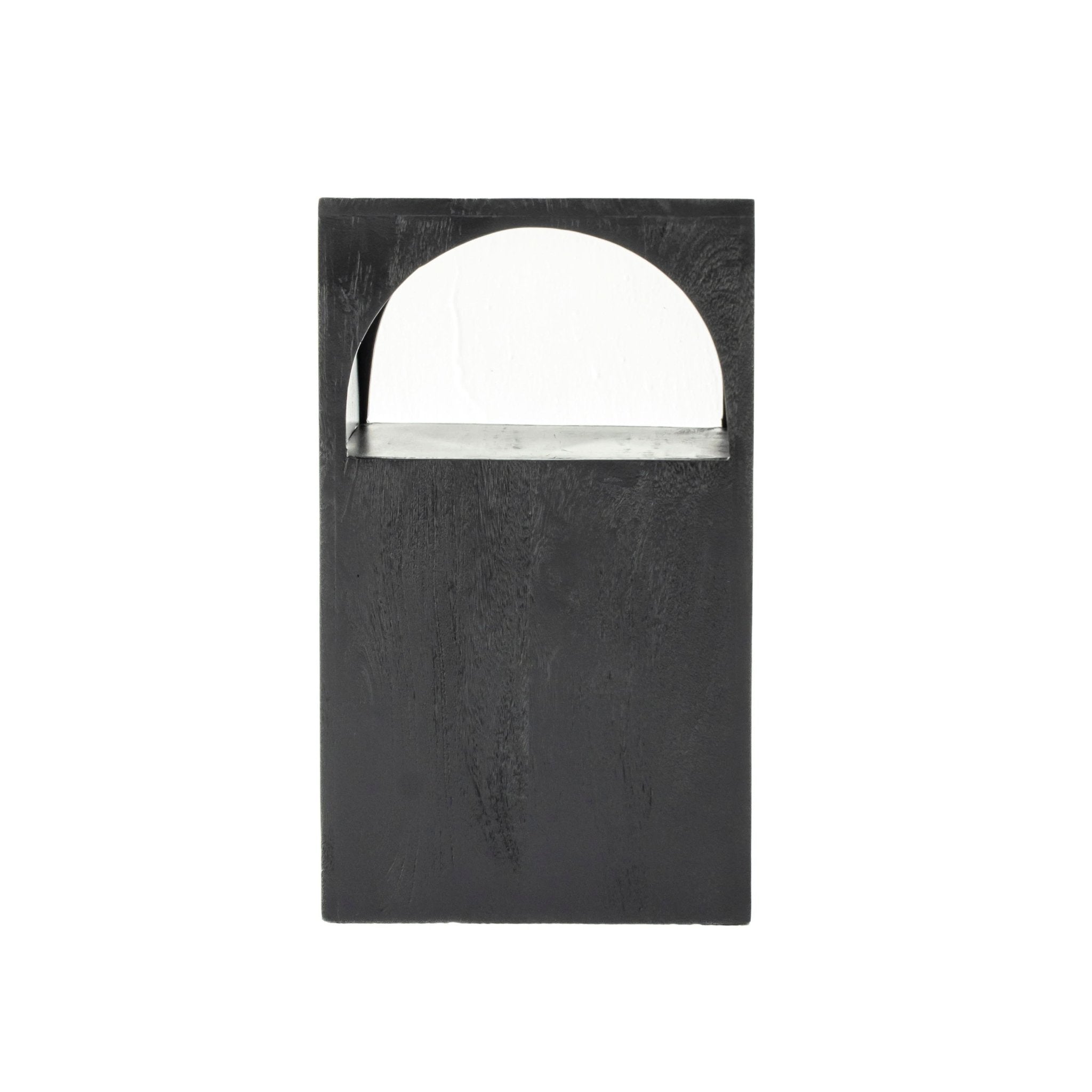 ARCH BLACK SIDE TABLE - Art and craft furniture