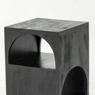 ARCH BLACK SIDE TABLE - Art and craft furniture