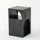 ARCH BLACK SIDE TABLE - Art and craft furniture
