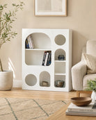 Arch Wall Hanging Open Bookshelf - Art and craft furniture