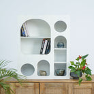ARCH WALL HANGING OPEN BOOKSHELF - Art and craft furniture