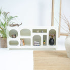 ARCH WHITE OPEN SIDEBOARD - Art and craft furniture