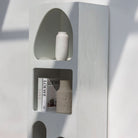ARCH WHITE SINGLE BOOKSHELF - Art and craft furniture