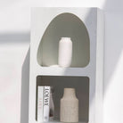 ARCH WHITE SINGLE BOOKSHELF - Art and craft furniture