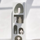ARCH WHITE SINGLE BOOKSHELF - Art and craft furniture