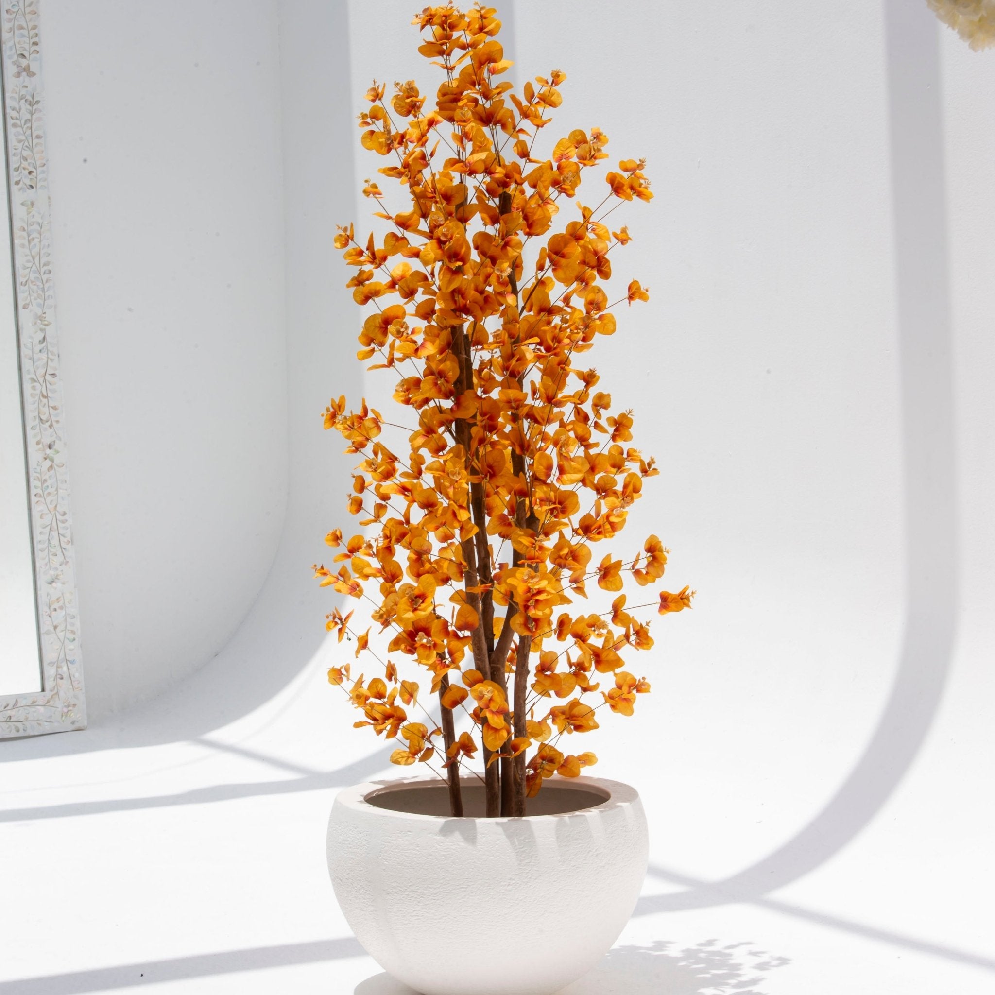 ARTIFICIAL AUTUMN MAPLE LEAF PLANT (180) - Art and craft furniture