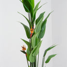 Artificial Flame Potted Palm Plant - Art and craft furniture