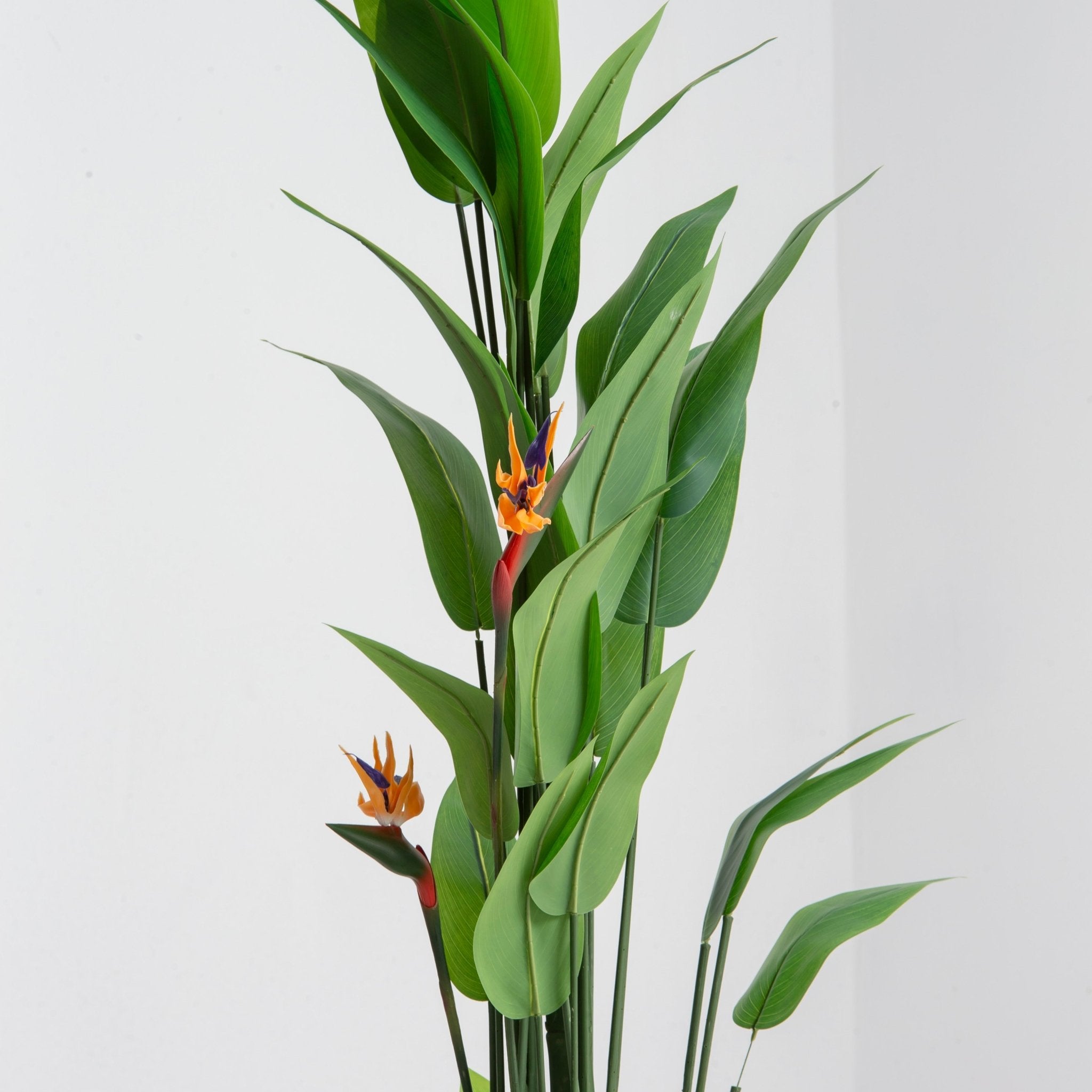 Artificial Flame Potted Palm Plant - Art and craft furniture