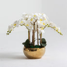 Artificial Luxury Silk Orchid Plant - Art and craft furniture