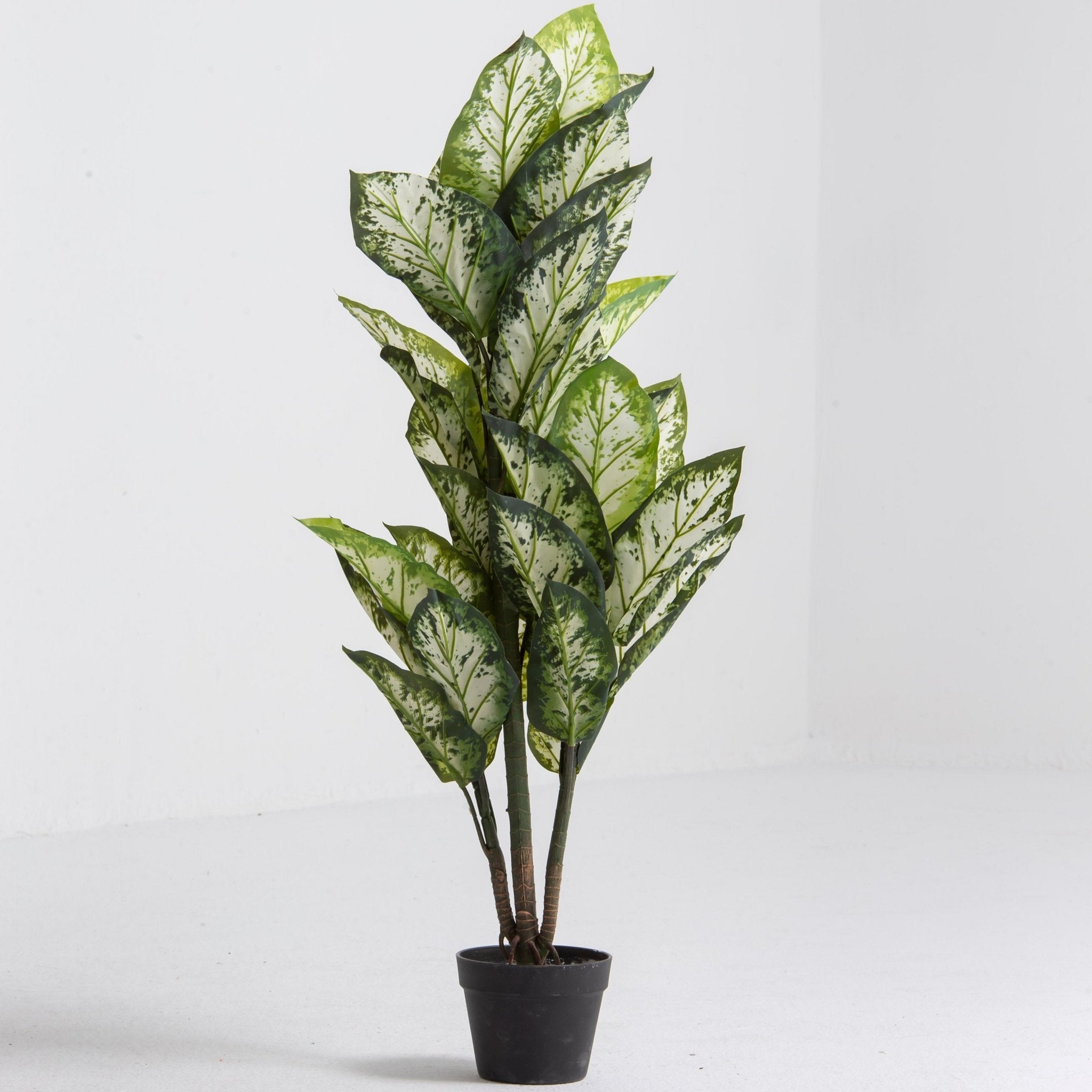 Artificial Potted Calathea Plant - Art and craft furniture