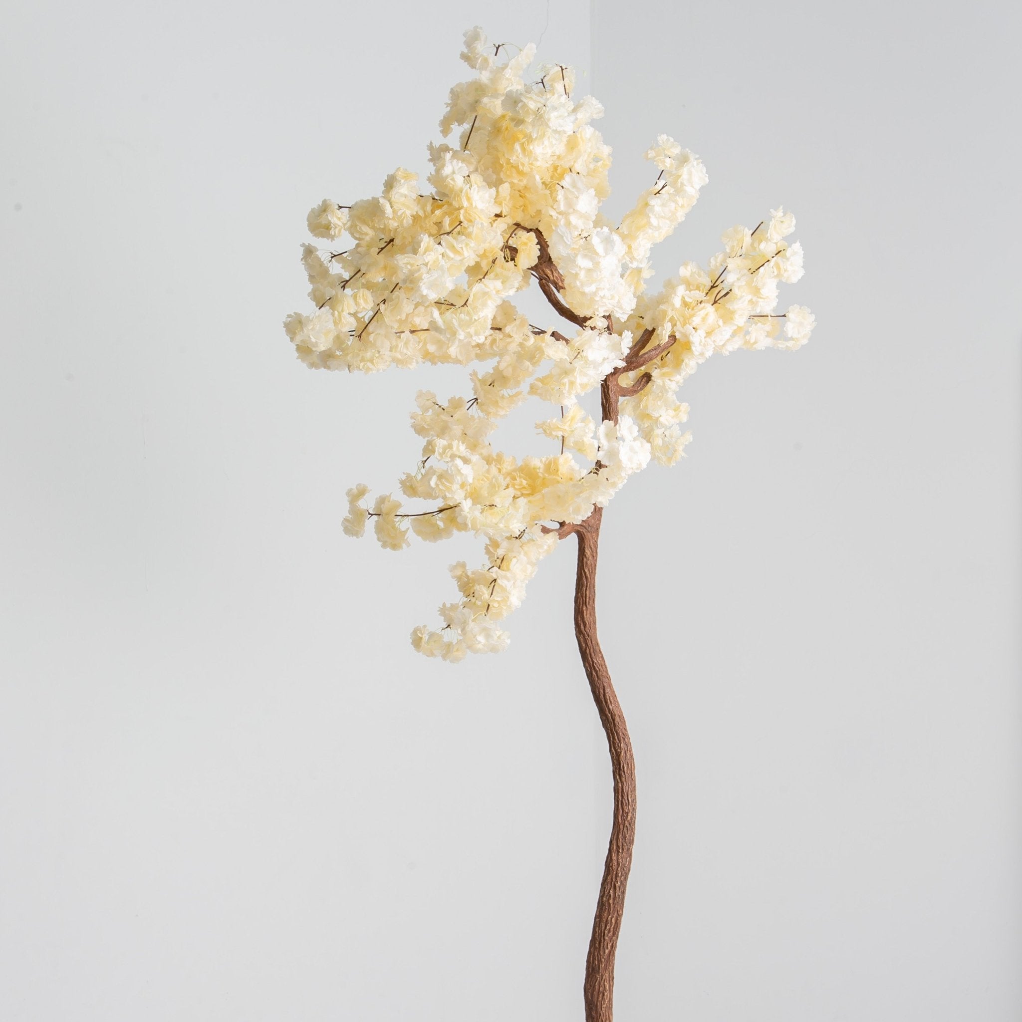 Artificial White Blossom Plant - Art and craft furniture