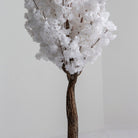 ARTIFICIAL WHITE CHERRY BLOSSOM PLANT - Art and craft furniture