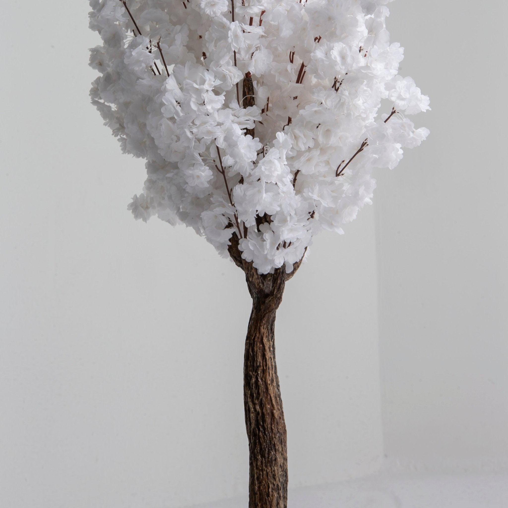 ARTIFICIAL WHITE CHERRY BLOSSOM PLANT - Art and craft furniture