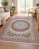 Atash Purple Carpet - Art and craft furniture