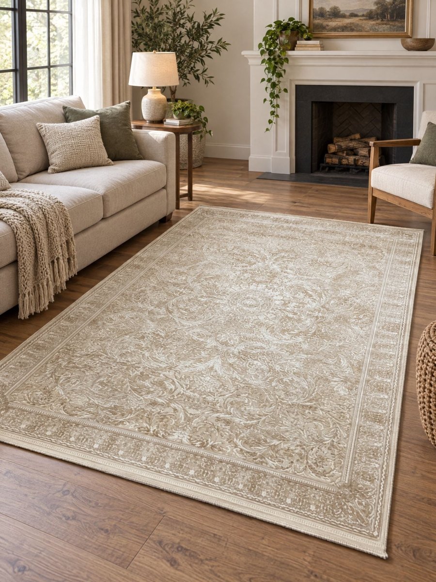 Atash White Nesecafe Carpet - Art and craft furniture