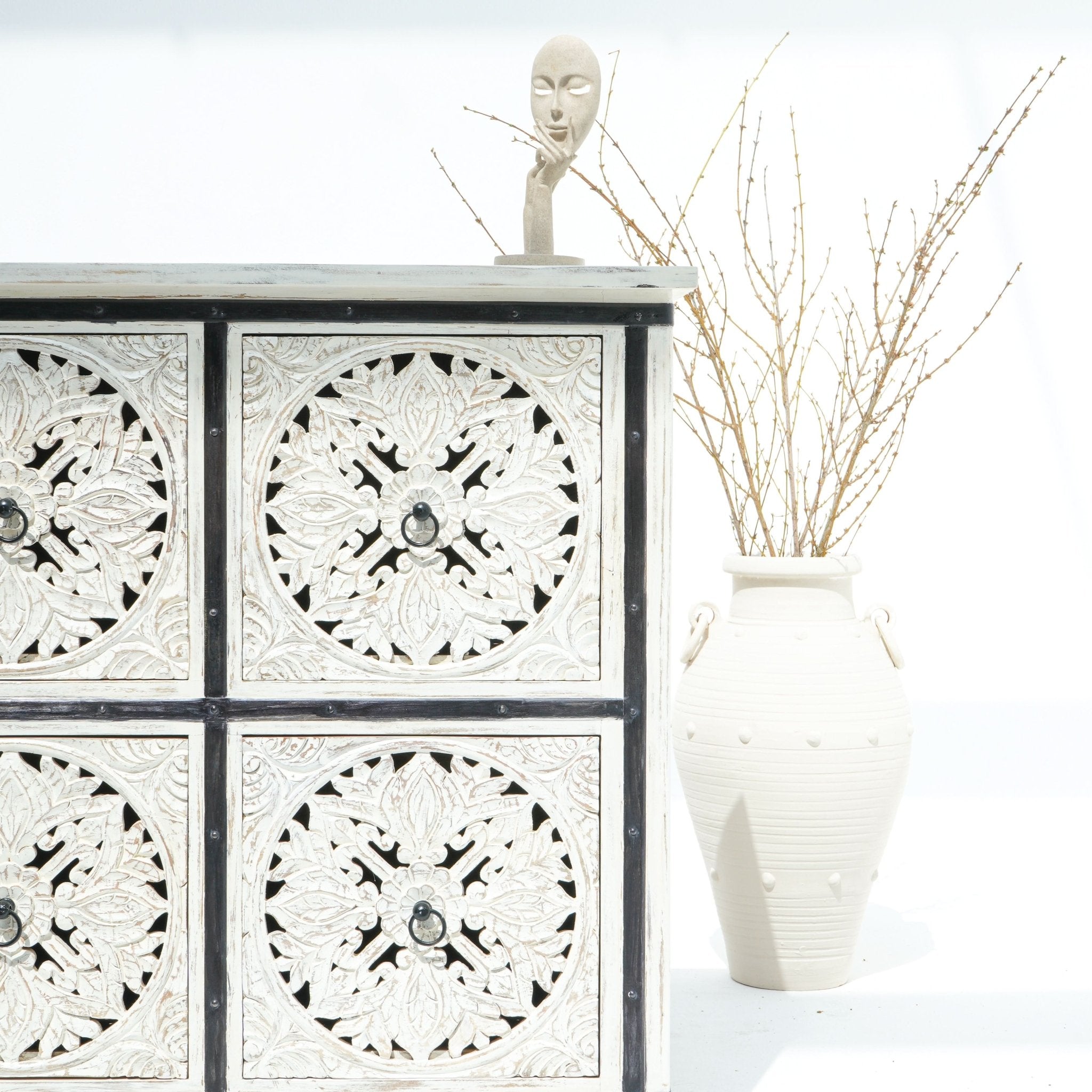 ATHERTON SIX DRAWER CHEST OF DRAWERS - Art and craft furniture