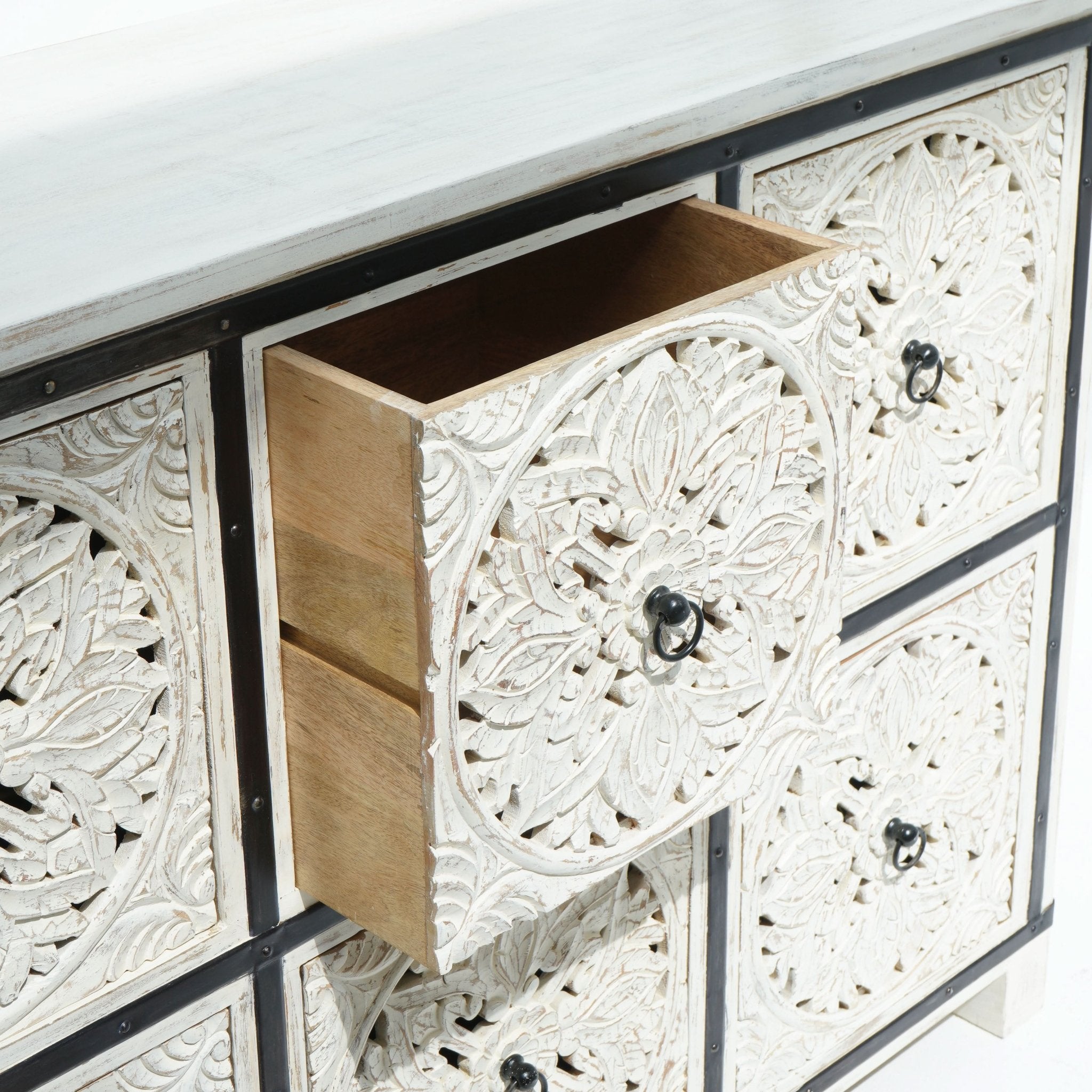 ATHERTON SIX DRAWER CHEST OF DRAWERS - Art and craft furniture