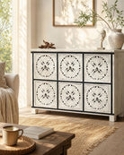 Atherton Wooden Chest of Drawer - Art and craft furniture