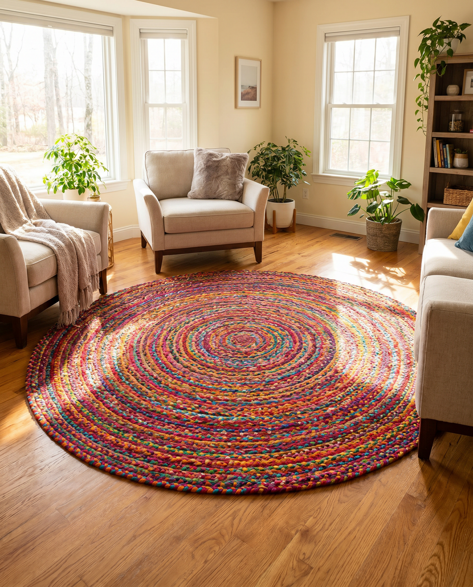 AURA CHINDI CONTEMPORARY RUG - Art and craft furniture
