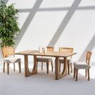 AURA MANGO WOOD DINING TABLE - Art and craft furniture