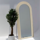 Aureline Lining White Mirror Frame - Art and craft furniture