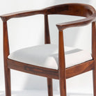 AUREVO DARK WOODEN CHAIR - Art and craft furniture