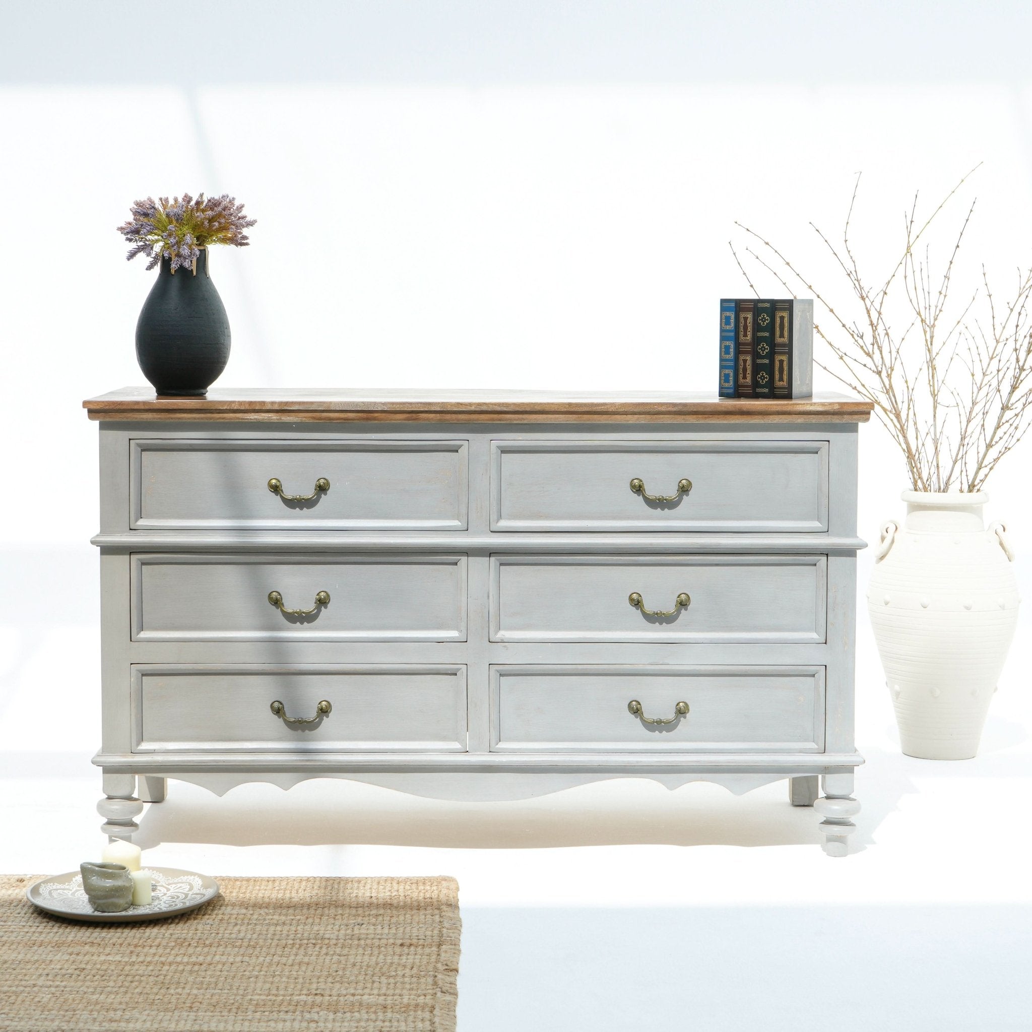 AUREVO SIX DRAWERS DRAWCHEST - Art and craft furniture