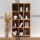 AUREVO WOODEN BOOKSHELF - Art and craft furniture