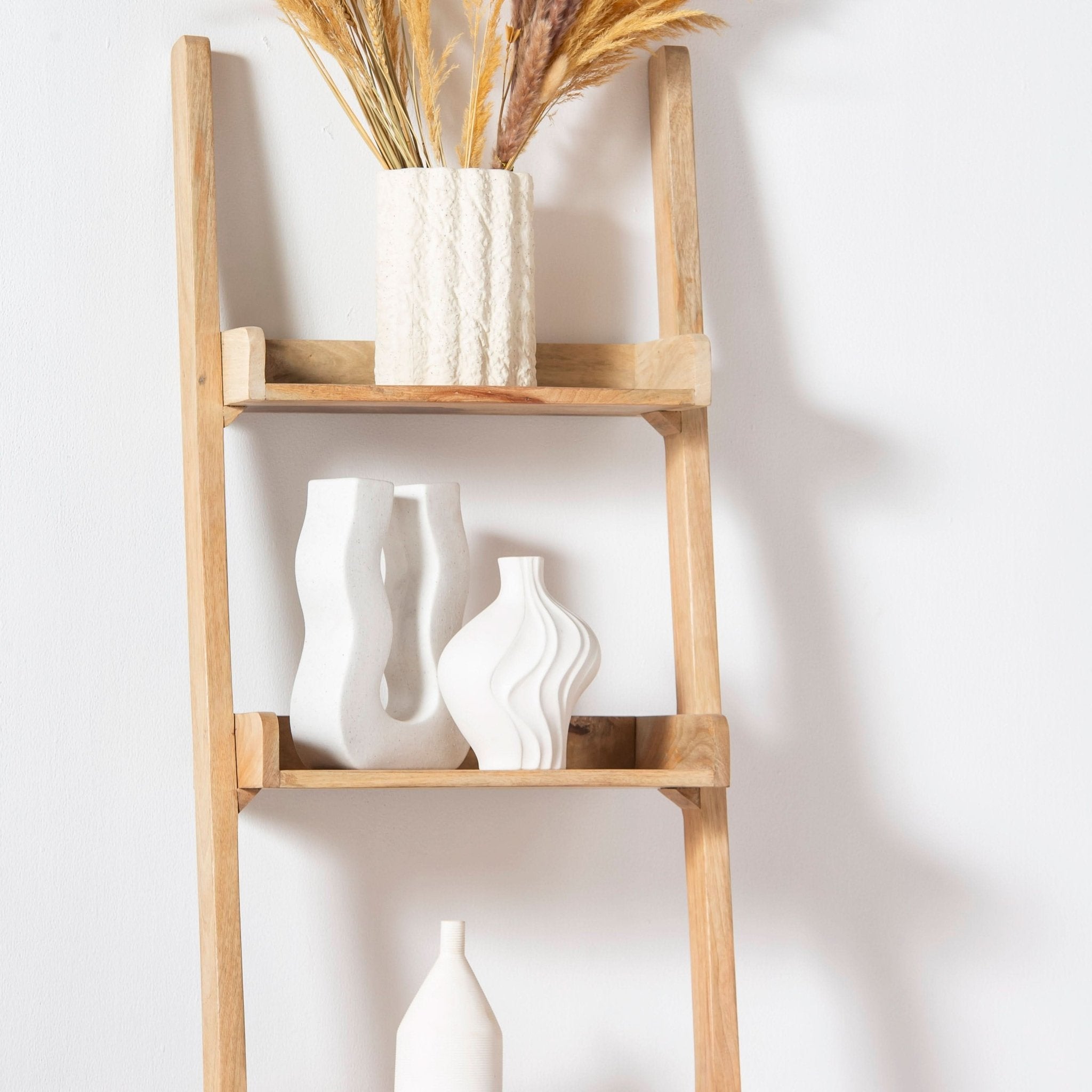 AUREVO WOODEN BOOKSHELF - Art and craft furniture