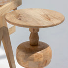 AUREVO WOODEN ROUND STOOL - Art and craft furniture