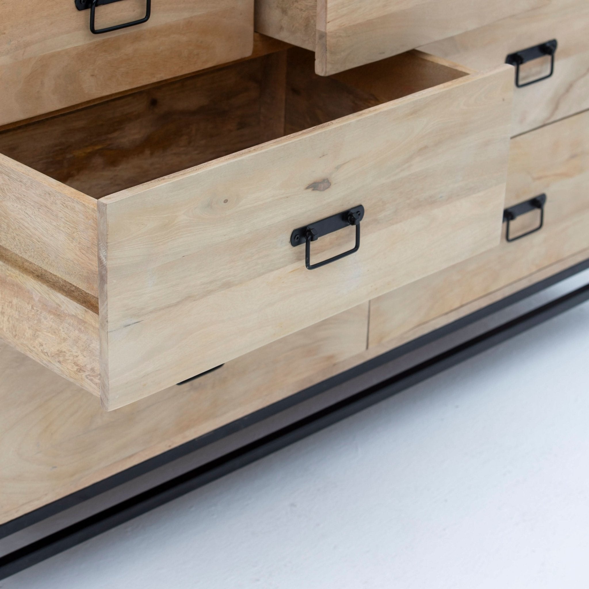 AUREVO WOODEN SEVEN DRAWER DRAWCHEST - Art and craft furniture